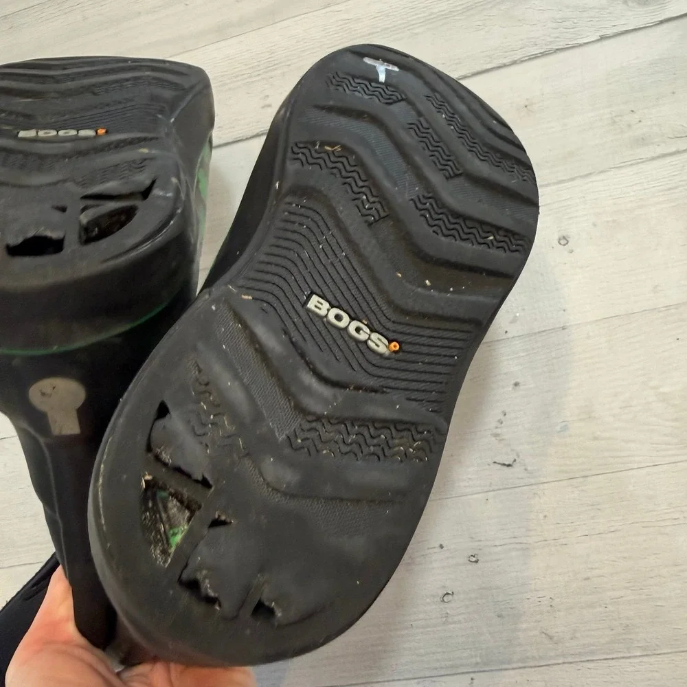 BOGS‎ kids shamrock 4H snow boots youth size 2